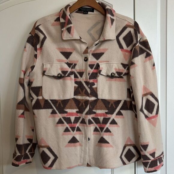 Sanctuary Yellowstone Shacket Coat women’s size‎ large - Picture 1 of 11